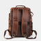 the standard leather laptop backpack for men the real leather co