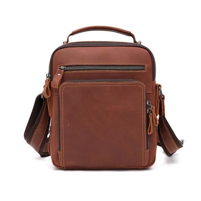 The Man Bag Leather Man Purse The Real Leather Company