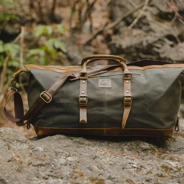Military Leather Duffle Bag – The Real Leather Company