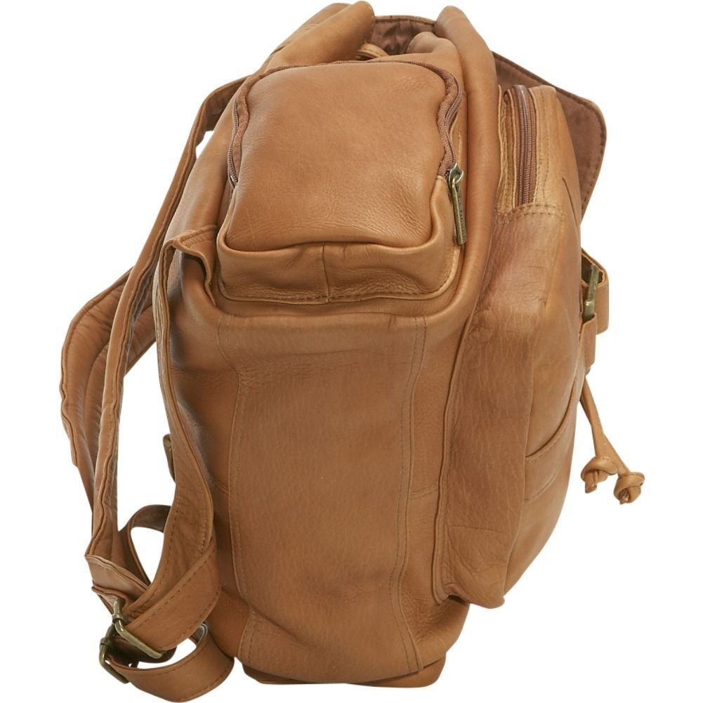 The Multi | Full Grain Leather Multi Pocket Backpack