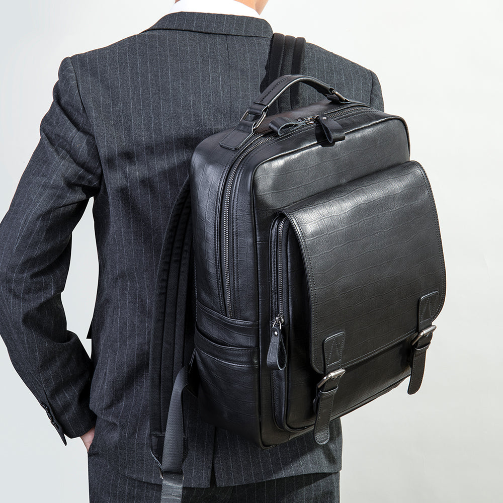 The Bellamy | Leather Backpack for Men
