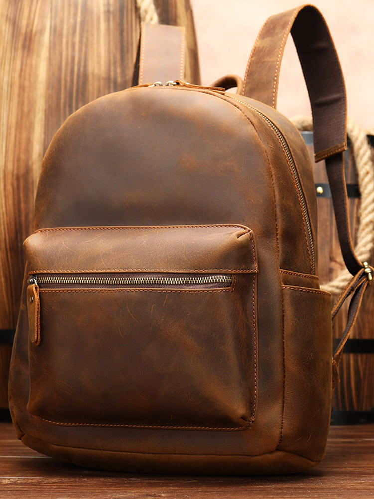 The Compendio | Leather Backpack for Men 