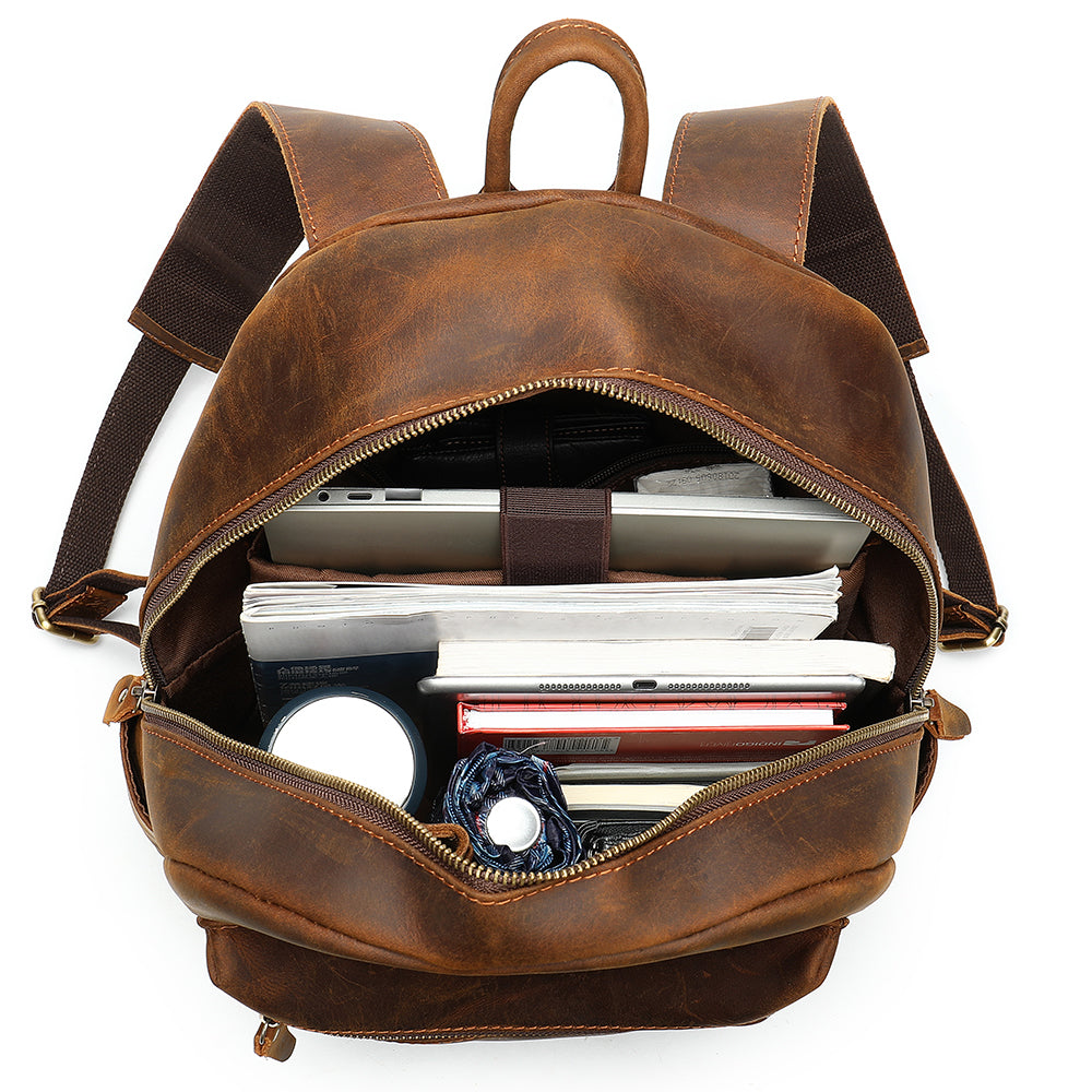 The Compendio | Leather Backpack for Men 