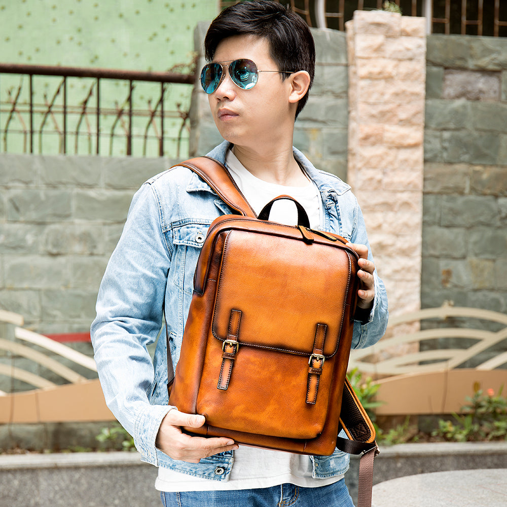 The Mochila | Men's Leather Backpack
