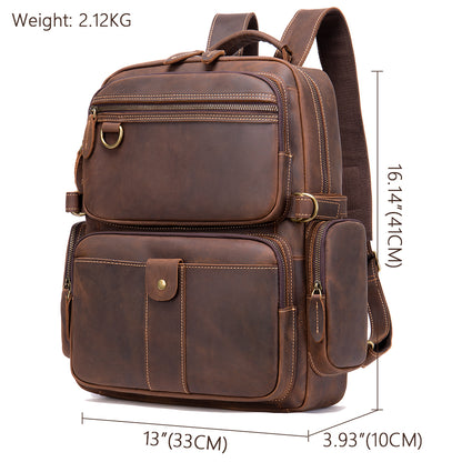 The Montgomery | Leather Backpack for Men