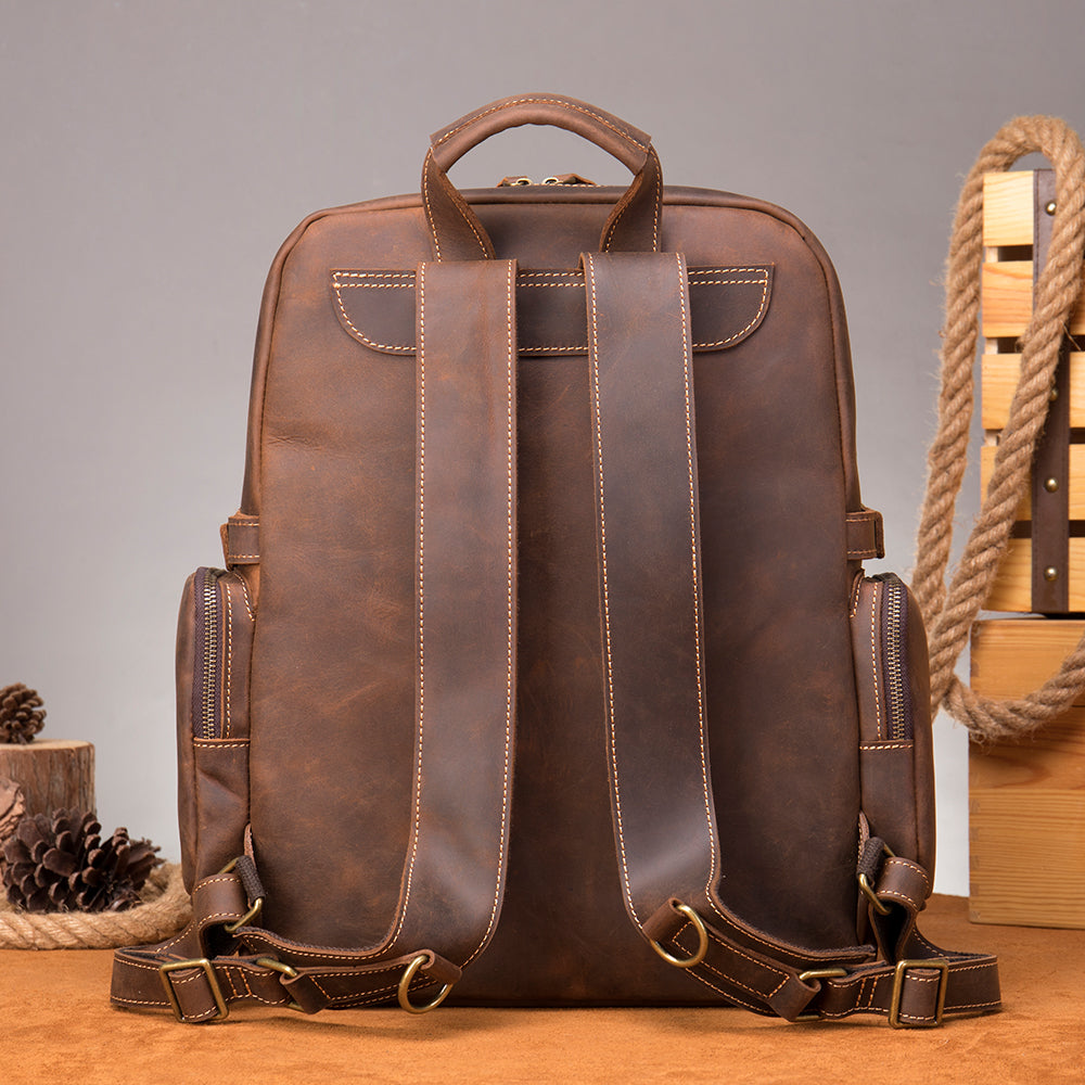 The Montgomery | Leather Backpack for Men