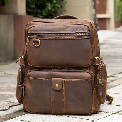 The Montgomery | Leather Backpack for Men