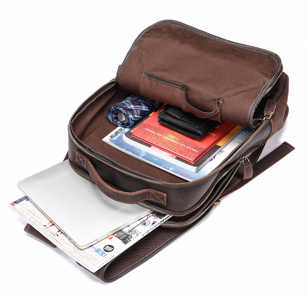The Versato | Men's Leather Backpack