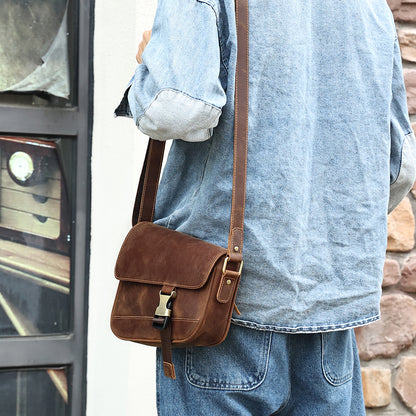 The Aldrich | Men's Leather Crossbody Bag