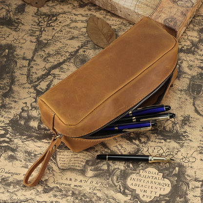 The Allegria | Classic Leather Pen Case