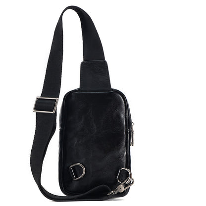 The Bellus | Small Leather Sling Bag for Men
