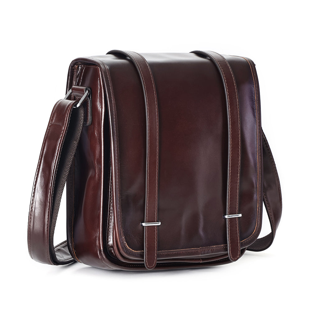 The Elara | Leather Crossbody Bag for Men