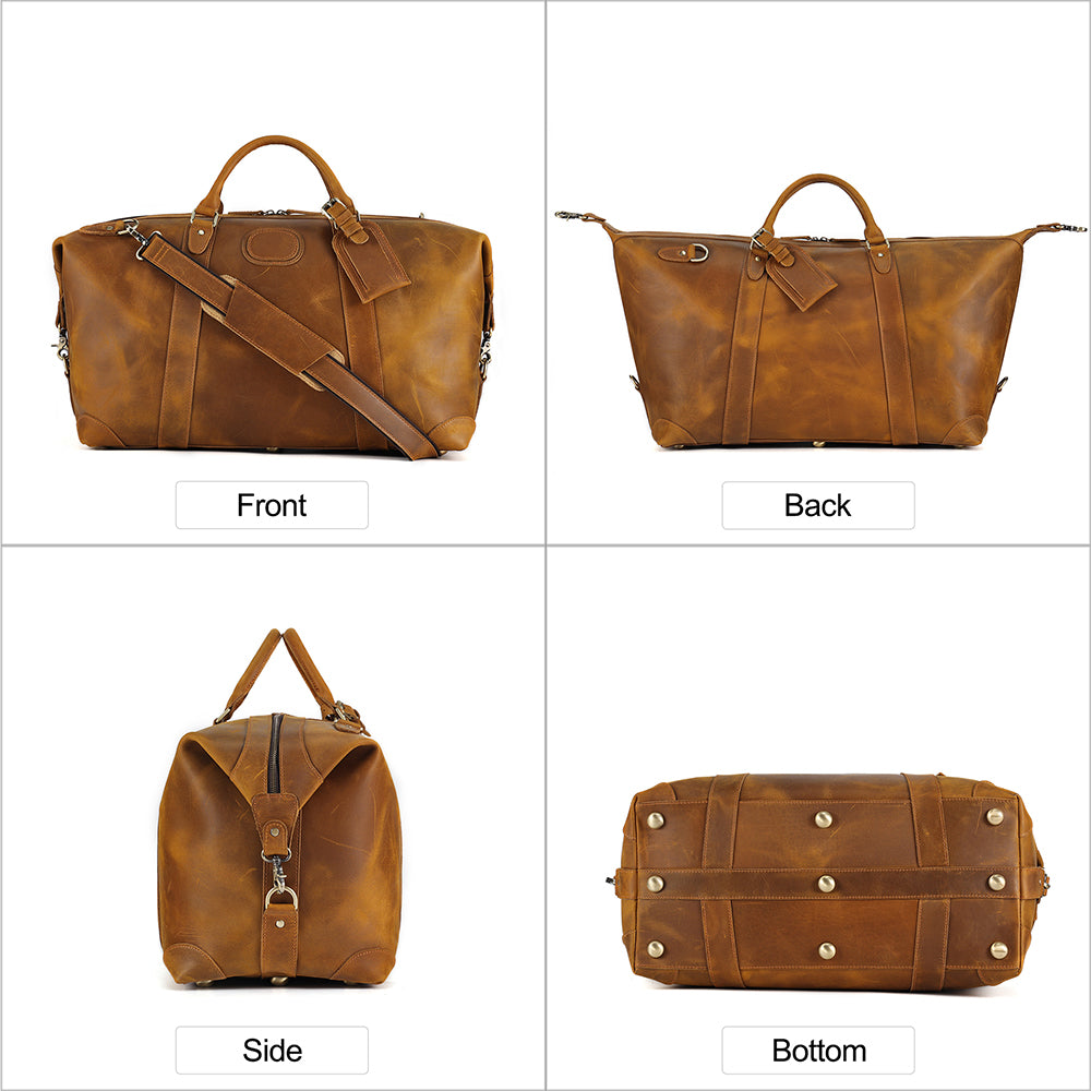 The Emery | Men's Vintage Duffle Bag