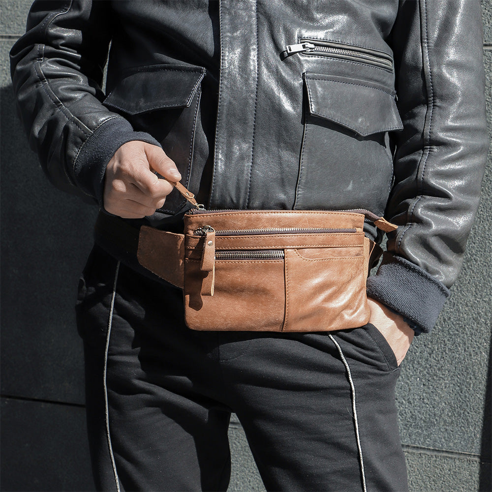 Leather Fanny Packs The Real Leather Company