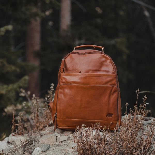 The Katmai | Unisex Leather Backpack – The Real Leather Company