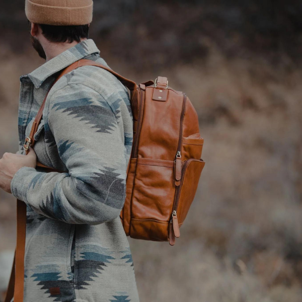 The Katmai | Unisex Leather Backpack