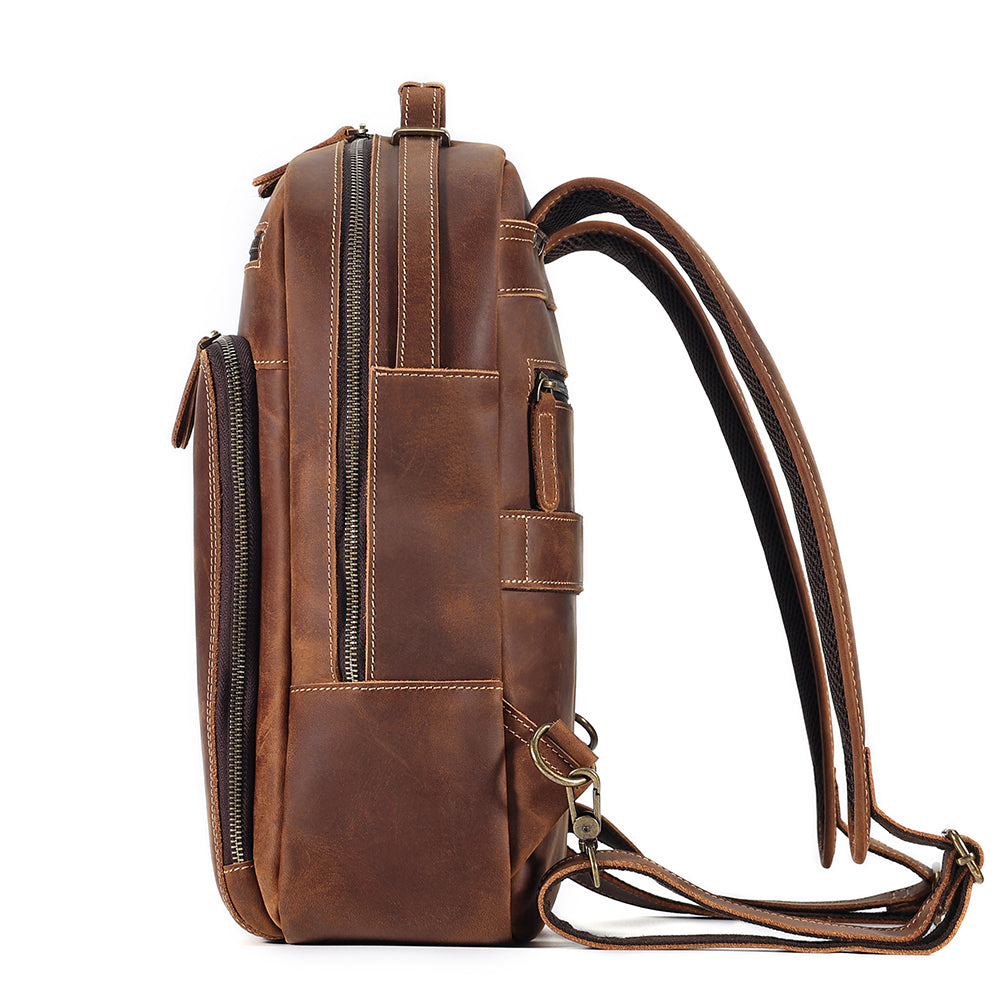 The Kleos | Men's Classic Leather Backpack