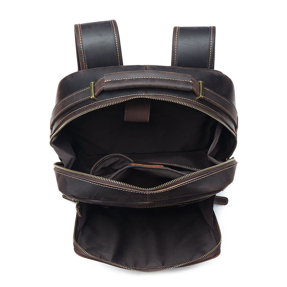 The Kleos | Men's Classic Leather Backpack