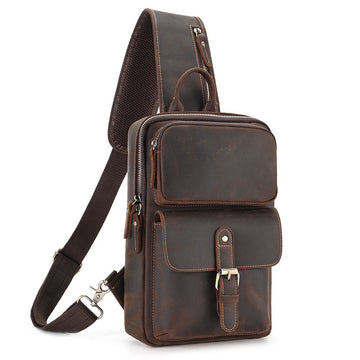 Leather Crossbody Bags for Men – The Real Leather Company