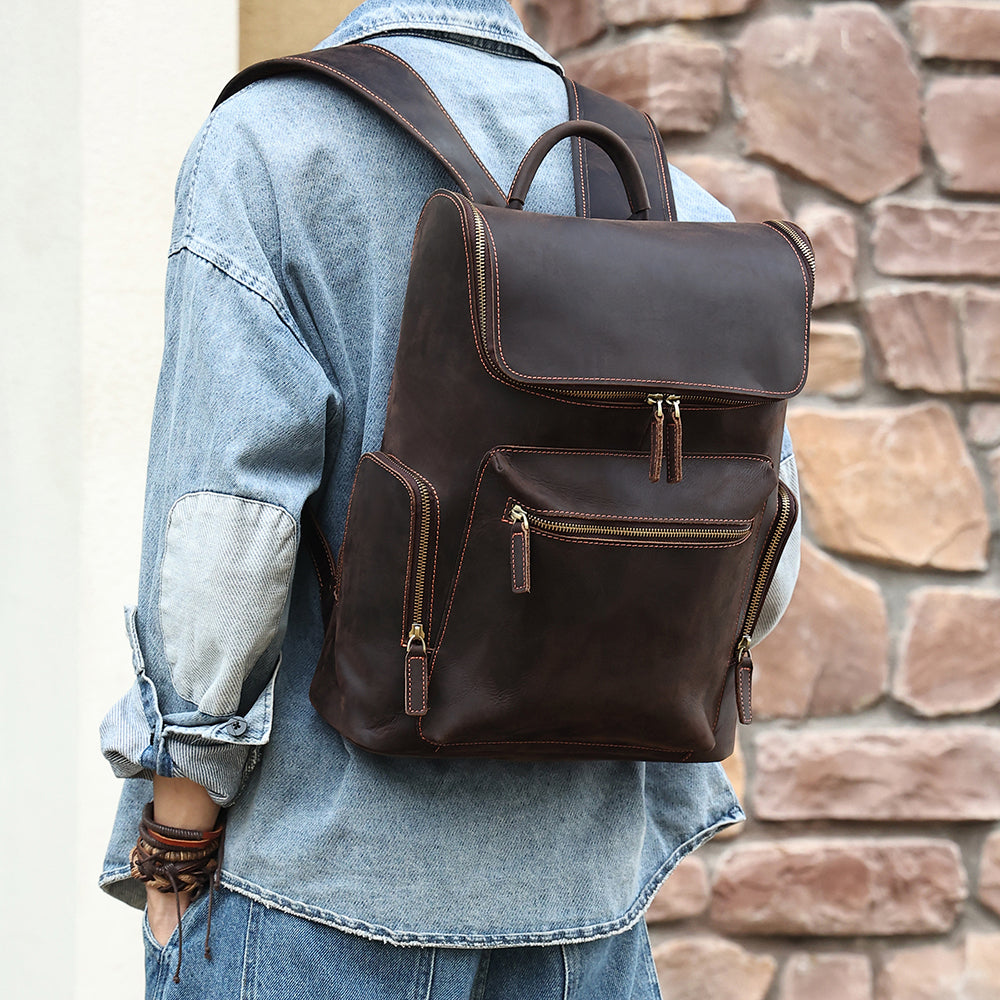 The Pecan | Retro Classic Backpack for Men