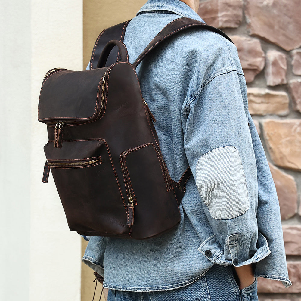 The Pecan | Retro Classic Backpack for Men
