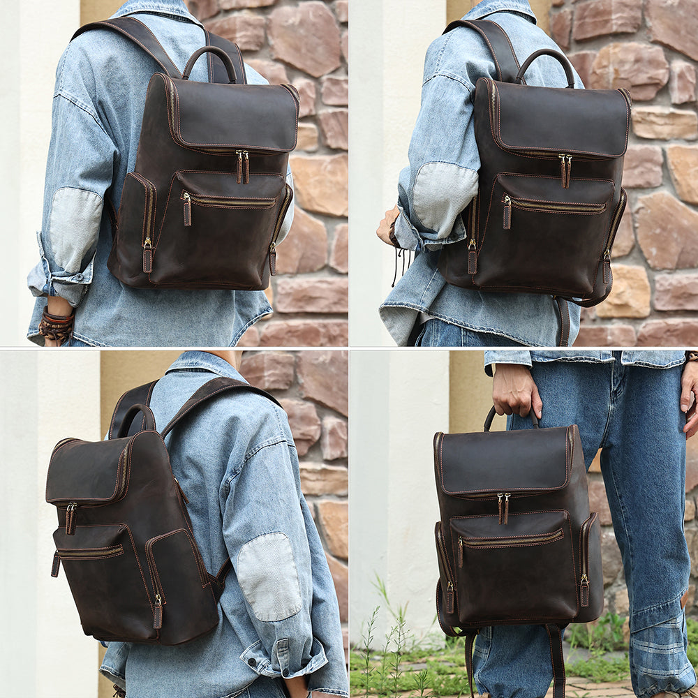 The Pecan | Retro Classic Backpack for Men