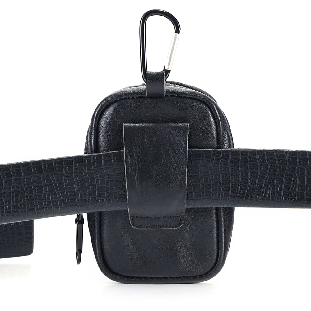 The Pensierino | Leather Waist belt pack for Men