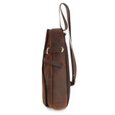 The Saddle Pack | Leather Sling Bag for Men – The Real Leather Company