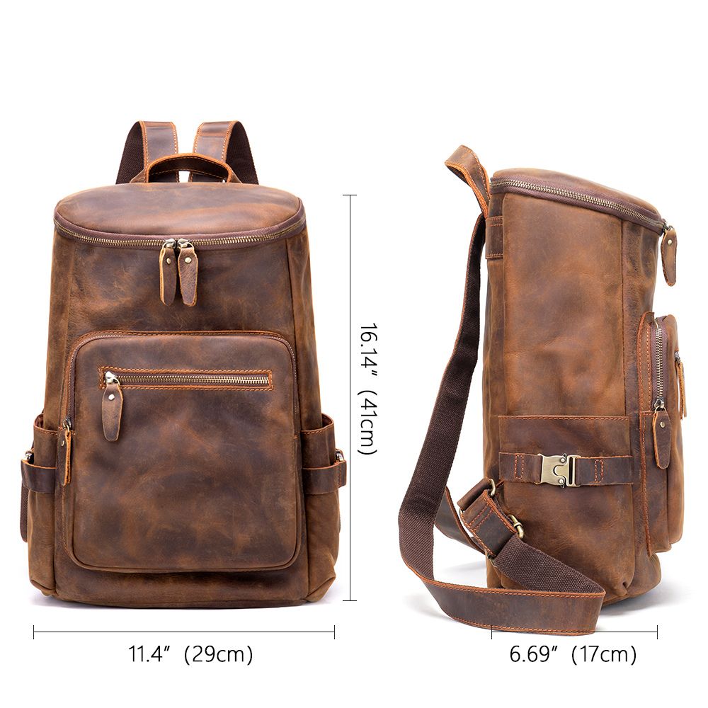 The Sarcina | Men's Leather Backpack