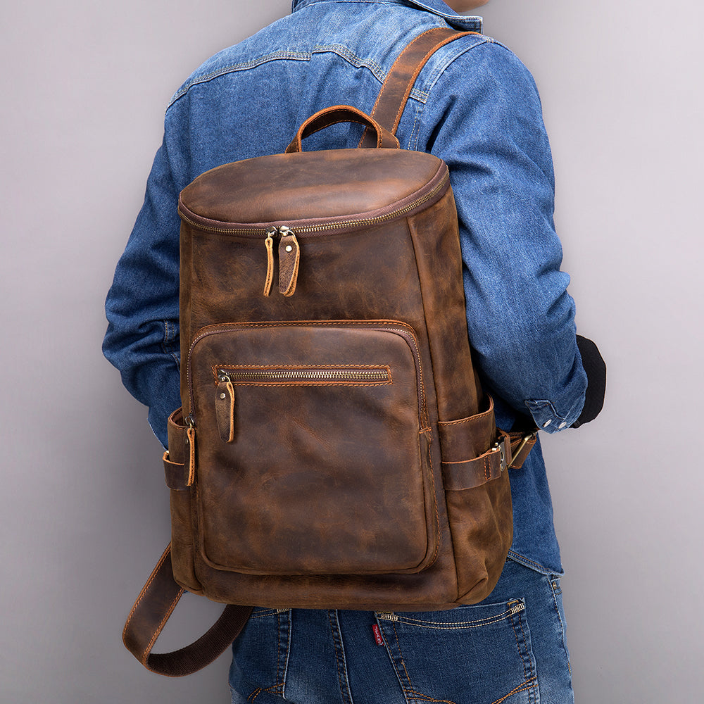 The Sarcina | Men's Leather Backpack
