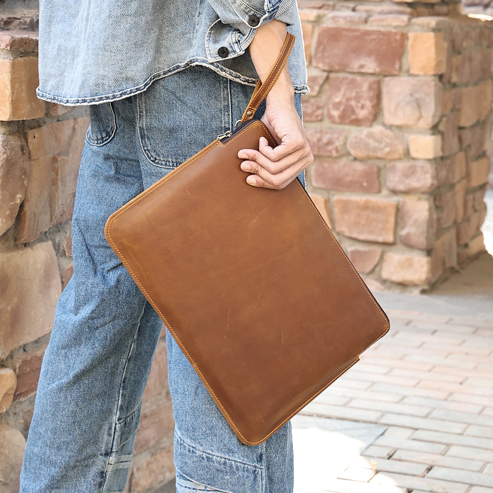 The Sottile | Classic Leather Laptop Case