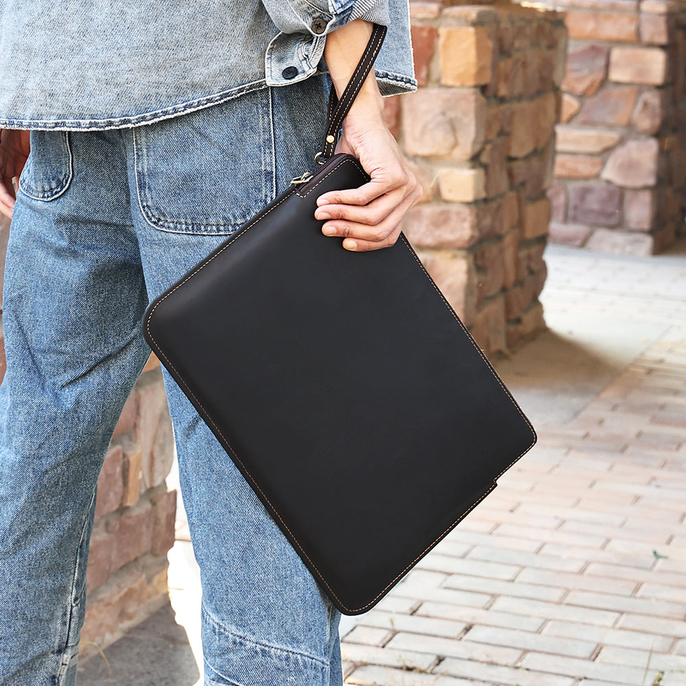 The Sottile | Classic Leather Laptop Case