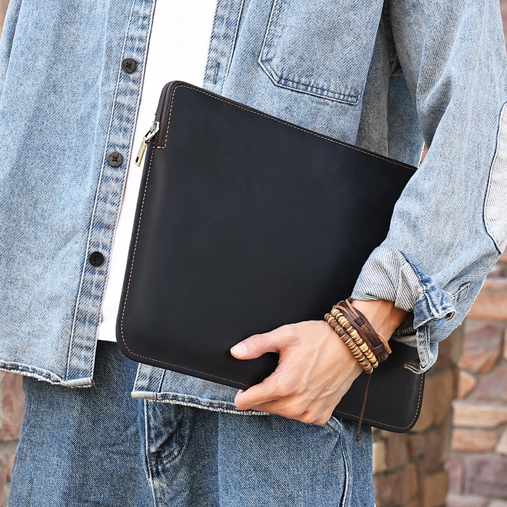 The Sottile | Classic Leather Laptop Case