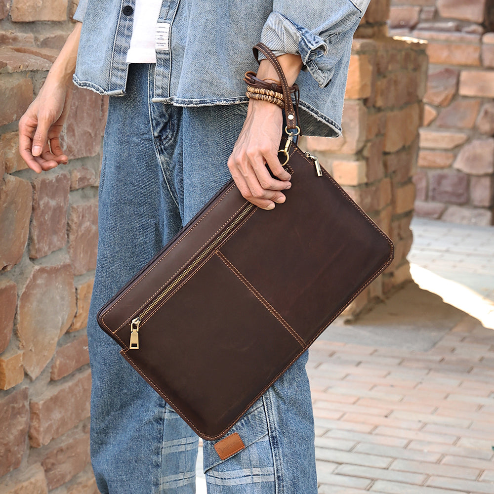 The Sottile | Classic Leather Laptop Case