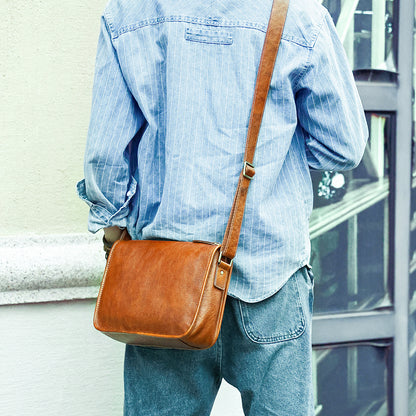 The Tasca | Leather Crossbody Bag for Men