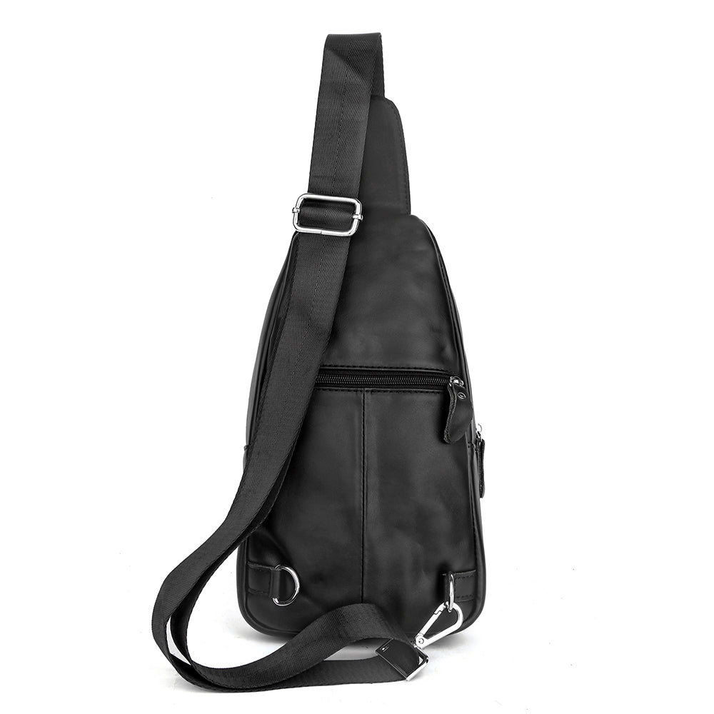 The Tersus | Leather Sling Bag for Men