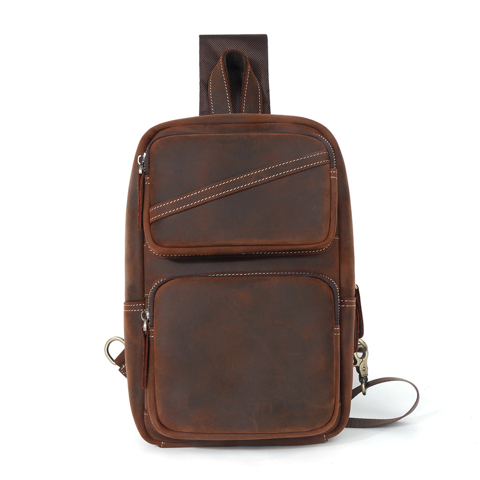Leather Crossbody Bags for Men – The Real Leather Company