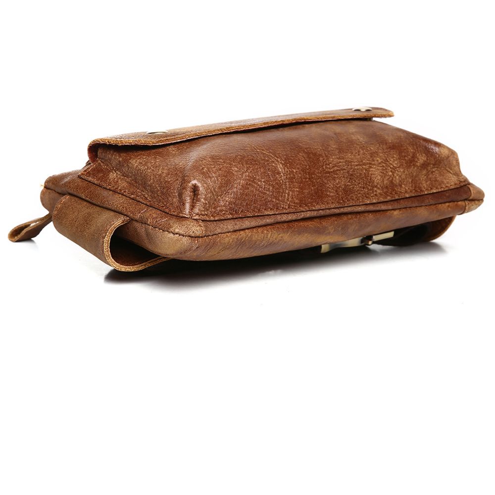 The Valerio  Men's Classic Leather Belt Bag