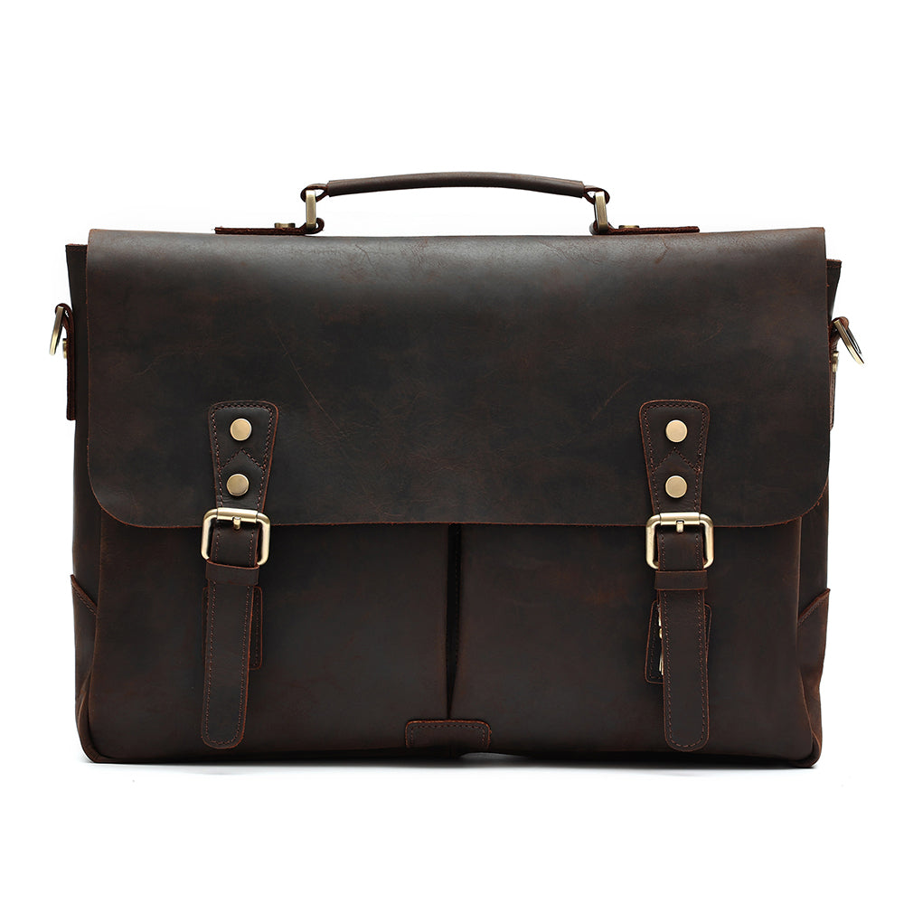 Leather Laptop Bag 16 Inch