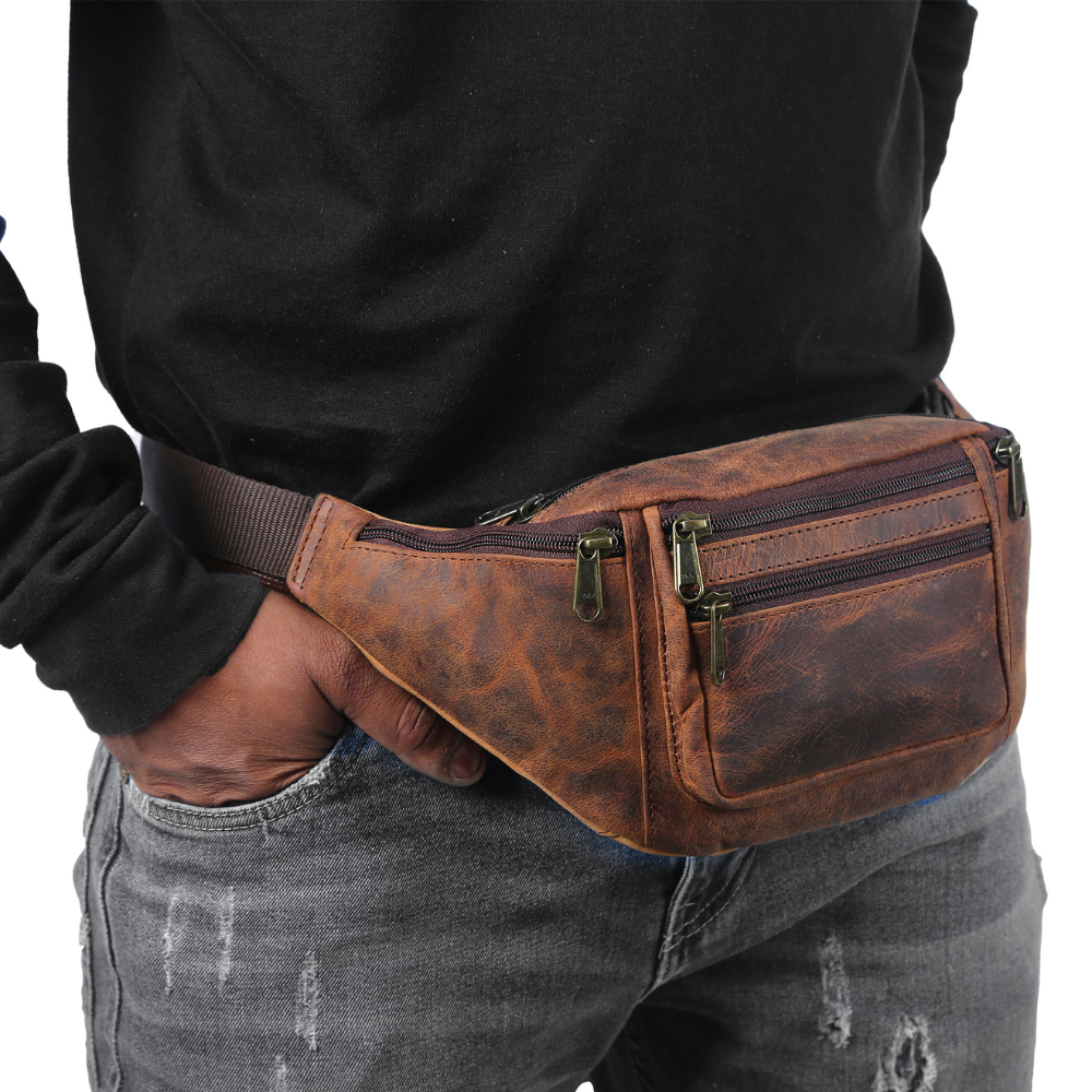 BUTCHER CUSTOM LEATHER WORKS 旧Fanny pack BUTCHER CUSTOM LEATHER WORKS 旧Fanny pack