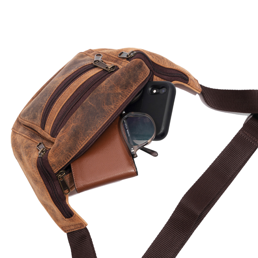 BUTCHER CUSTOM LEATHER WORKS 旧Fanny pack BUTCHER CUSTOM LEATHER WORKS 旧Fanny pack