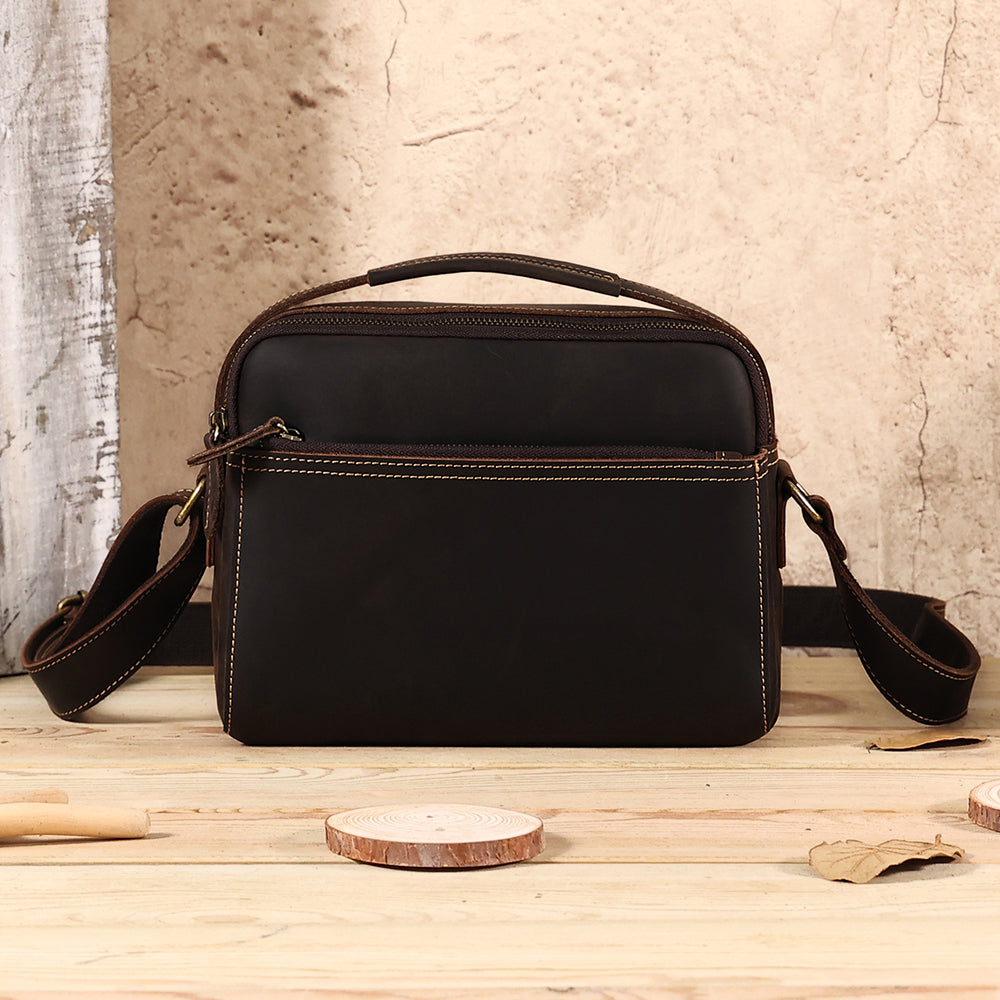 The Volare | Men's Classic Leather Crossbody Bag