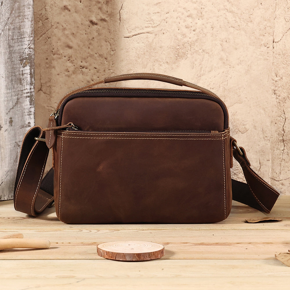 The Volare | Men's Classic Leather Crossbody Bag