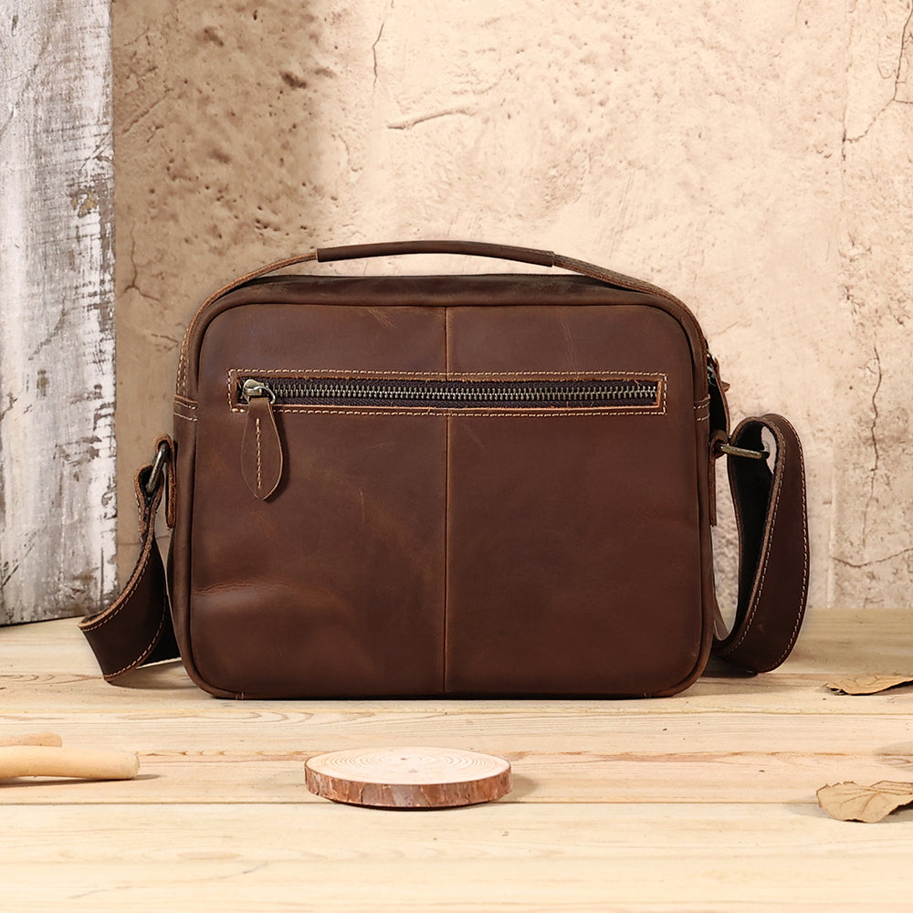 The Volare | Men's Classic Leather Crossbody Bag