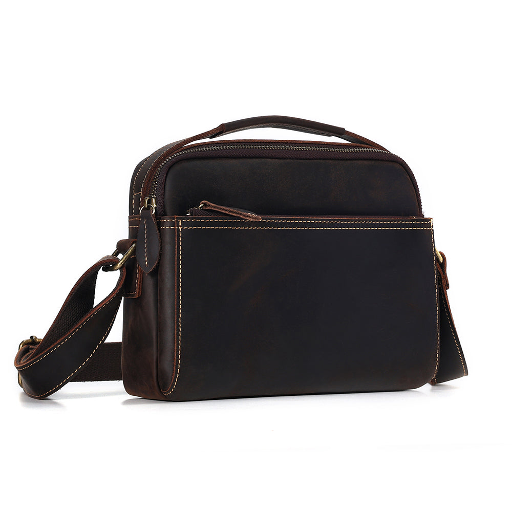 The Volare | Men's Classic Leather Crossbody Bag