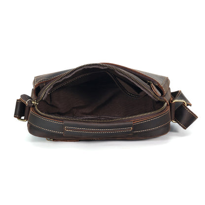 The Volare | Men's Classic Leather Crossbody Bag