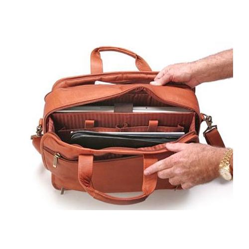 tan pu leather Executive Laptop Bag, Capacity: 5 Kgs at Rs 750/piece in  Ahmedabad