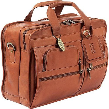 The Executive Leather Briefcase For 17 Inch Laptops For Men
