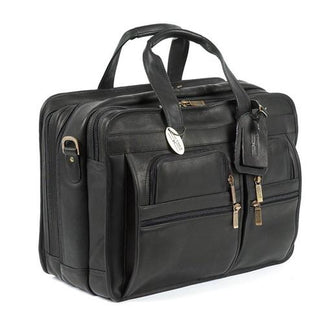 Large Leather Briefcase Bag for Men - Oversize – The Real Leather Company