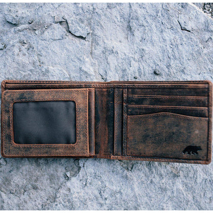 rfid blocking leather wallet large